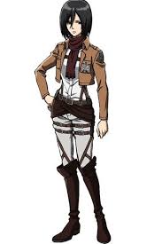 Mikasa Ackerman Attack On Titan Attack On Titan Costume Attack On Titan Mikasa Ackerman Cosplay Her most notable feature is the red scarf that she wears.
