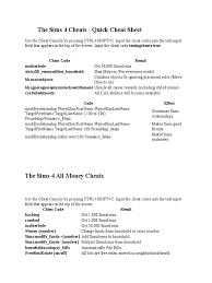 Yes there is and you have to press control shift and c and in the cheatbox console type: The Sims 4 Cheat1 Pdf Cheating In Video Games Leisure