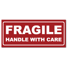 Use the toolbar to fill in the form fields and add your signature. Fragile Handle With Care Stickers