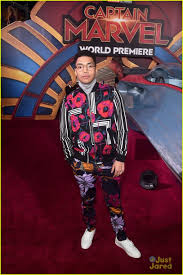 Sabrina's Tati Gabrielle Wears The Alphabet On Her Dress at 'Captain  Marvel' Premiere: Photo 1220360