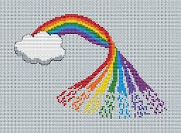 Counted Cross Free Bird Cross Stitch Patterns To Print Rainbow Cross Stitch Pattern Printable Counted Cross Stitch Etsy Cross Stitch Patterns Stitch Patterns Simple Cross Stitch