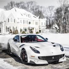 Ferrari Only Ferrari Lovers On Instagram Snow White Tdf Classysavant Ferrari F12 Ferrari F12 Tdf Ferrari
