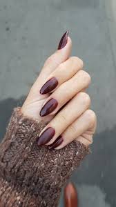 Almond Shaped Acrylic Nails With Black Tips 34 Amazing Elegant Nail Designs To Inspire Your Next Mani Ideas Bdebcb Elegant Nail Designs To Ins Almond Shape Nails Acrylic Nail Shapes Winter Nails Acrylic