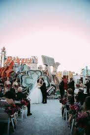 Hours may change under current circumstances A Las Vegas Neon Museum Wedding Full Of Quirk Color And Charm Junebug Weddings