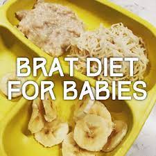 The brat diet stands for banana, rice, applesauce and toast, which is often prescribed during acute diarrhea, nausea, and vomiting. Pin On Baby Puree Finger Foods