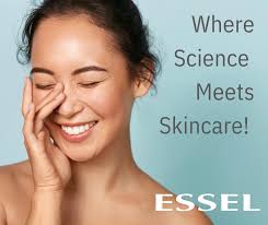 Essel Products: Where Science Meets Skincare 🌍 Our advanced formulations  combine the latest technologies and active ingredients, like plant stem  cells, bio-technological peptides, and nano-particle chemicals, to deliver  real results. With a