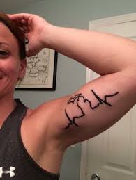 Mos eisleys tattoo studio tattoo artist grand rapids mi. Michigan Heartbeat Michigan Tattoos Tattoos For Daughters Body Art Tattoos