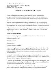 Alergarea De Semifond Pdf