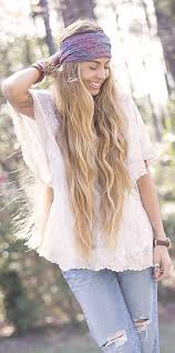 Our Boho Bandeaus Make Everything Cuter Boho Hairstyles Boho Bandeau Hippie Hair