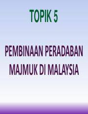 Buku rujukan pengajian malaysia ( normuni mohamad , razana fatin abdullah @ razali , mohamad faizal ahmat. 06 Topik 5 Pembinaan Peradaban Majmuk Di Malaysia 1 Pdf Topik 5 Pembinaan Peradaban Majmuk Di Malaysia Abstrak Sinopsis Peradaban Majmuk Di Course Hero