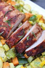 You can also take leftovers and shred with some bbq sauce for an easy. Mesquite Pork Tenderloin With Veggie Hash Mom Unleashed