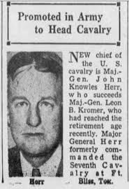 MG John Knowles Herr (1878-1955)