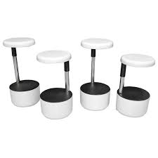 Set Of 4 Golf Bar Stools By Roberto Lucci And Paolo Orlandini For Velca 1stdibs Com Bar Stools Golf Bar Stool