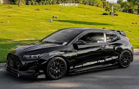 7740 ne loop 820, north richland hills, tx. 2019 Hyundai Veloster Turbo R Spec With 18x8 Voxx Falco And Michelin 225x40 On Coilovers 836846 Fitment Industries