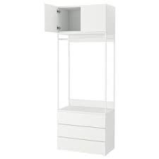 Platsa Kleiderschrank M 2 Turen 3schubl Weiss Fonnes Weiss Jetzt Informieren Ikea Deutschland In 2020 Ikea Elvarli Ikea Aufbewahrungssysteme