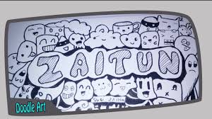 How to doodle your name write your name in pencil, with lots of space in between letters. Doodle Art Name Youtube