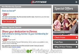 24 Hour Fitness Black Friday 2021 Sale - The Deals Are Live - Blacker Friday