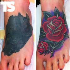Tattoo Snob The Cover Up Of All Cover Ups Cover Up Tattoos Black Tattoo Cover Up Tattoos
