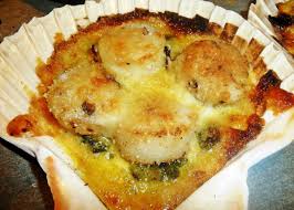 Coquilles St Jacques Gratinees Les Recettes De Virginie