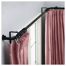 Meubles Et Accessoires Rideaux D Angle Fenetre En Saillie Rideaux