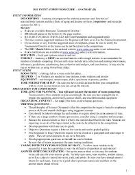 event supervisor tips 2011 science olympiad