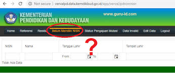 Nanti siswa dari emis madrasah akan diambil databasenya dan masuk pada aplikasi verval pd. Cara Mengatasi Siswa Belum Memiliki Nisn Di Verval Pd Info Pendidikan Terbaru