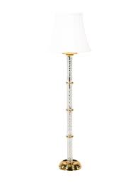 The black shade is new. Waterford Crystal Kinsale Floor Lamp Lighting W5w25008 The Realreal