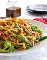 Cook noodles according to package instructions. Chinese Stir Fry Noodles Build Your Own Recipetin Eats