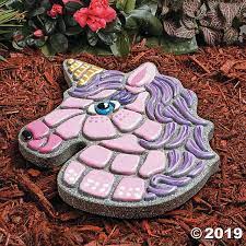 Paint Your Own Stepping Stone Unicorn Mindware In 2021 Stepping Stones Cool Gifts For Kids Baby Mini Album