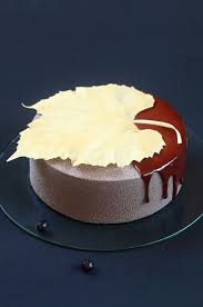 Blueberry Chocolate Mousse Cake Almond Cakes Cake Desserts Mousse Cake