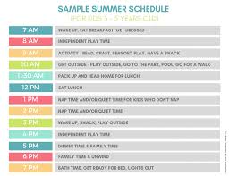 Studies have shown that if you like this, you will also love the following articles. Sample Summer Schedules For Kids Smoother Days Ahead 2021