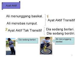 Marilah kita membersihkan halaman rumah! Kata Kerja Aktif Transitif