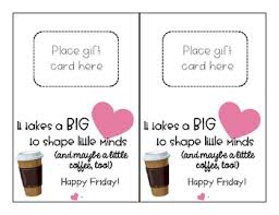 You could make someone smile on a dull day, get the attention of someone you like, or just have a funny message to write on a birthday card. Teacher Staff Appreciation Coffee Gift Card Holder Tag By Alison Crawford