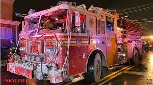Huina 1567 construction trucks 1/24 scale rc wheel loader engineering car toy excavator 7.4v 600mah 9 channels for boy. Audio Video Of Fdny Fire Engine Crash Firefighternation