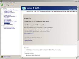 Please use the link below on how to enable it. Nvidia G Sync Explored And Explained Nvidia G Sync Setup