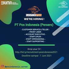 Lowongan kerja tb 148 : Lowongan Kerja Bumn Pt Pos Indonesia Persero Tbk Medan Juni 2021 Lowongan Kerja Medan Terbaru Tahun 2021