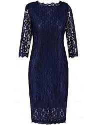 Ouges Women S 3 4 Sleeve Floral Lace Cocktail Dress Navy Https Www Amazon Com Dp B01lzmm Cocktail Dress Lace Cocktail Dress Floral Print Cocktail Dresses