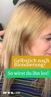 Gelbstich Nach Blondierung Entfernen In 2020 Gelbstich Haare Blondierung Blondieren