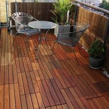 Bare Decor Ez Floor Interlocking Flooring Tiles In Solid Teak Wood Set Of 10 Overstock Com Shopping The Best Dea In 2020 Outdoor Tiles Deck Tile Outdoor Flooring