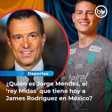 Deportes En medio de la multimillonaria operación, Jorge Mendes jugó un  papel fundamental el que todavía es, contrario a informaciones de prensa,  el representante del capitán de la Selección Colombia.