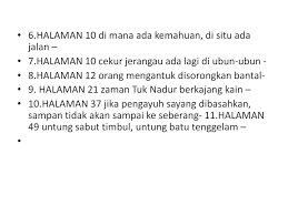 Selepas sebulan, keputusan pt3 pun diumumkan dan aku merupakan salah seorang pelajar di sekolahku yang mendapat keputusan cemerlang iaitu 7a. Peribahasa T4 1 Other Quizizz