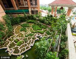If this isn't the one book you must have. Veteran Builds Scale Map Of China In His Terrace Garden