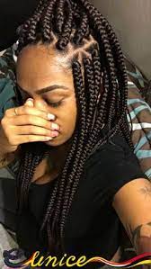 All three of the options are technically of eq. 16 18 Inches Box Braids Hair Extension Crochet Braids Havana Mambo Twist Ideas Box Braids Box Braids Hairstyles Braided Hairstyles