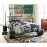 Designed to look like a racecar, it features a spoiler headboard, wheel accents, and faux. Race Car Bedding Set Twin Wayfair