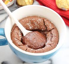 4 Ingredient Molten Nutella Lava Mug Cake Recipe Nutella Lava Cake Nutella Recipes Mug Cake Microwave