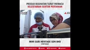 Syarikat mimi suri heritage sdn.bhd menyediakan satu model perniagaan yang menarik. Produk Kesihatan Turut Memacu Kelestarian Sektor Pertanian Youtube