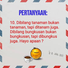Jika kita tertawa lepas, hati menjadi senang, kita. Soal Teka Teki Paling Sulit Belajar Saja