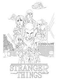 Stranger Things Coloring Pages Free Cat Coloring Book Coloring Books Coloring Pages