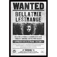 Harry Potter Wanted Bellatrix Walmart Com In 2020 Harry Potter Printables Harry Potter Poster Harry Potter Halloween