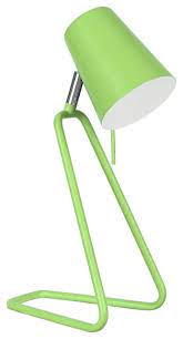 Modern desk lamps can move in almost any direction, allowing the user to aim the light exactly where they need it. 40103 2 13 1 2 High Modern Metal Desk Lamp Apple Green Finish Contemporary Desk Lamps By Aspen Creative Corporation Houzz